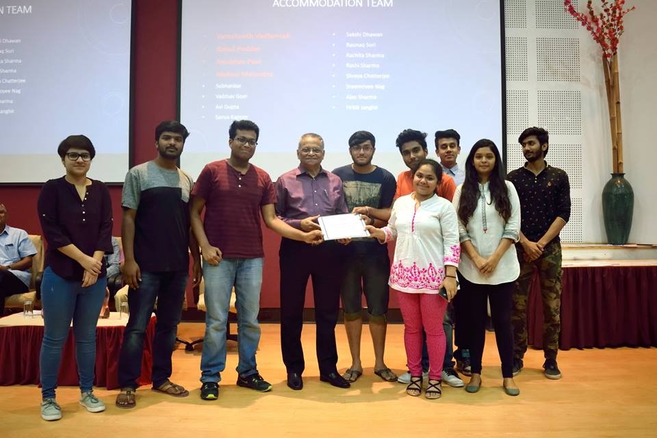 Ingenuity 2018 was a great success, which would not have been possible without the volunteers who worked really hard. On 25th April 2018 all the volunteers were felicitated in the Auditorium by the leadership team. The event was later followed by DJ Night organized in the Bowl area where everyone danced on the music and with this Ingenuity 2018 came to its final end.